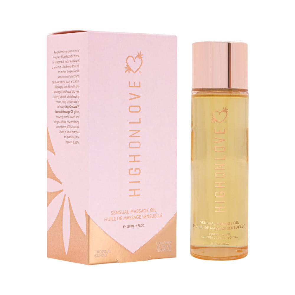 HighOnLove Massage Oil Tropical Sunset by HighOnLove