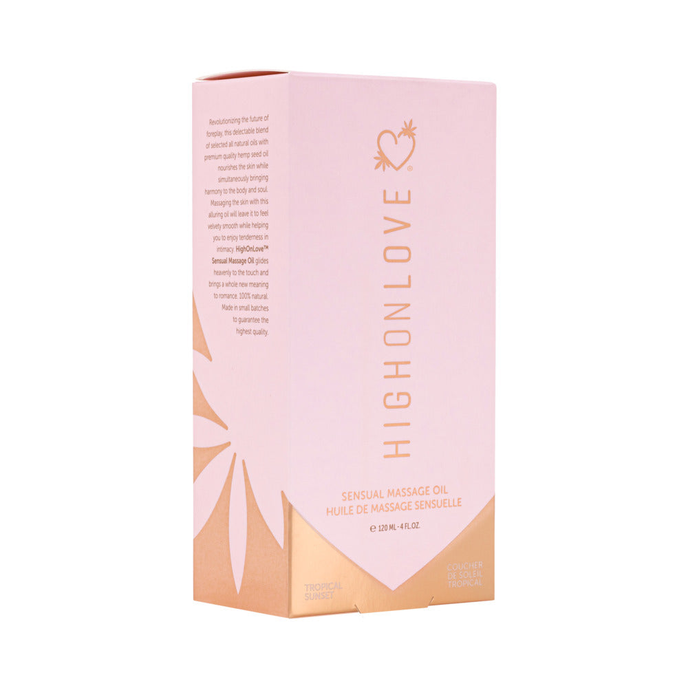 HighOnLove Massage Oil Tropical Sunset by HighOnLove