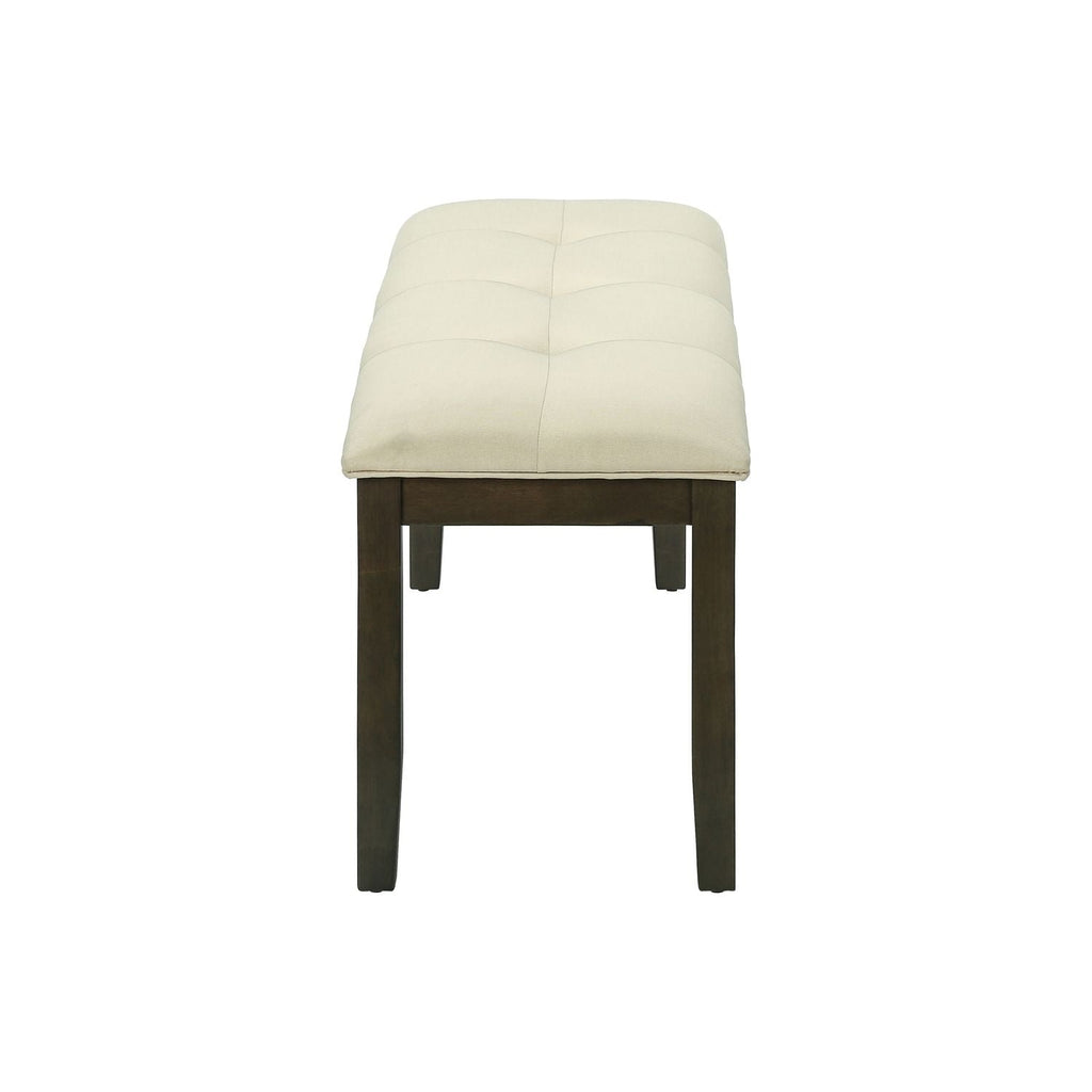 Bench, Rectangular, Hallway, Upholstered, Transitional - Cream by Unique Piece Furniture