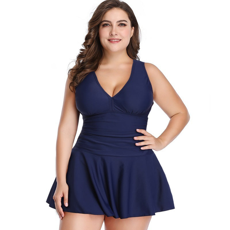 European And American Print Split Skirt Hot Spring Swimsuit by Wild and Free Boutique