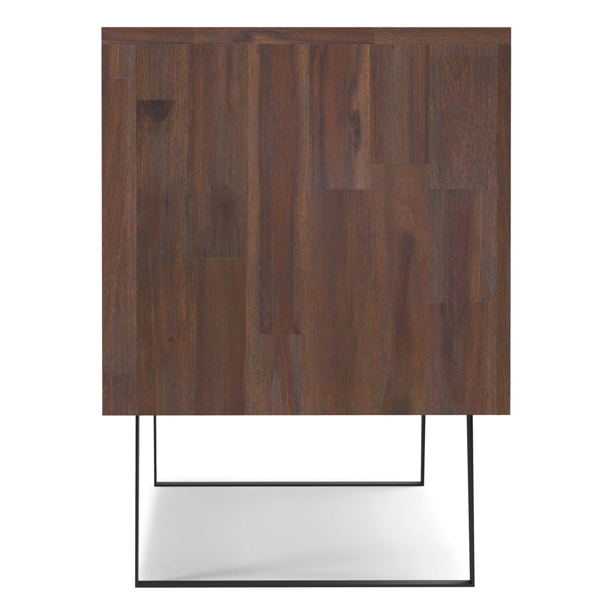 Lowry - TV Media Stand - Distressed Charcoal Brown by Unique Piece Furniture