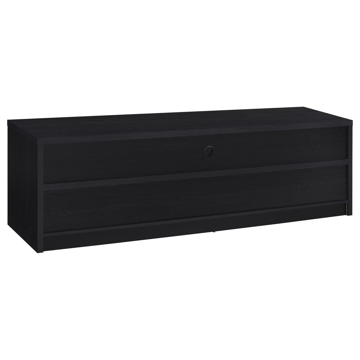 Rutland 78-inch 3-drawer TV Stand Media Console Black by Unique Piece Furniture