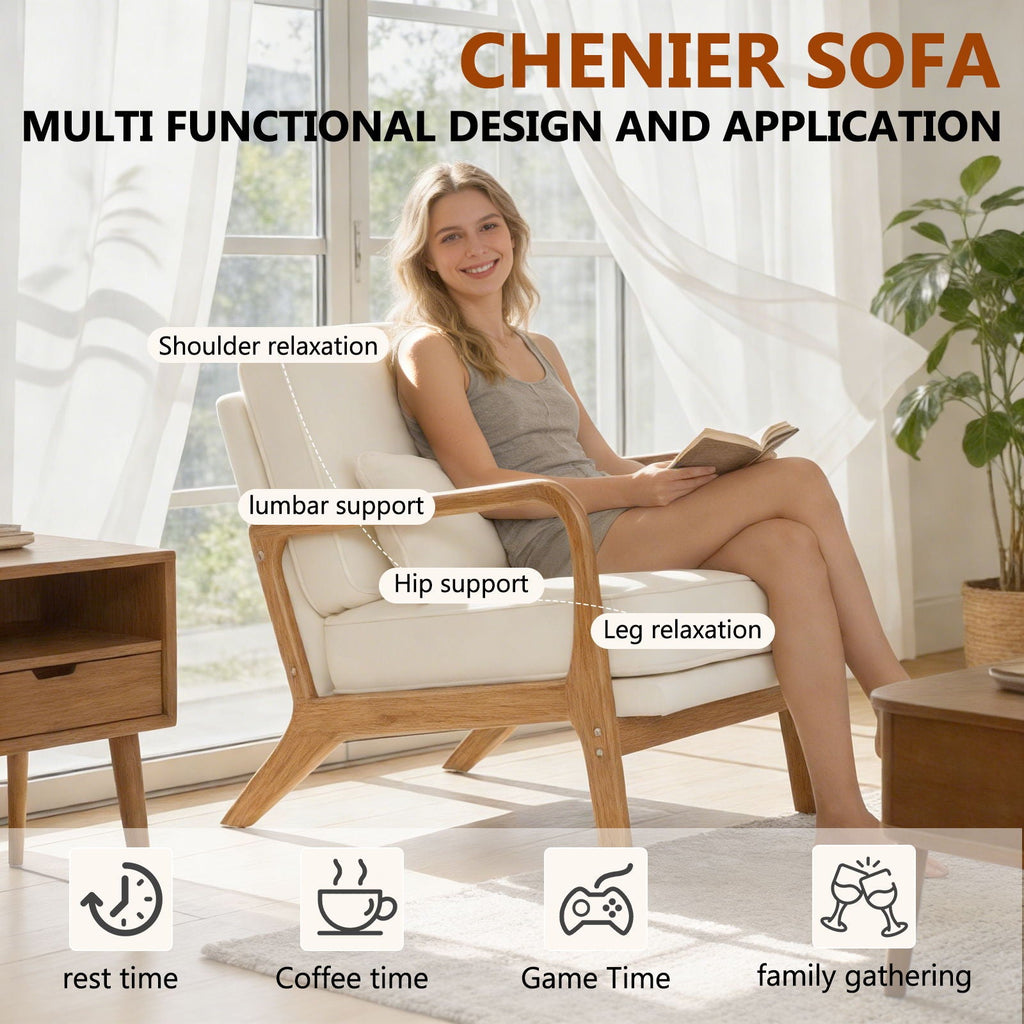 Upholstered Living Room Chair by Unique Piece Furniture