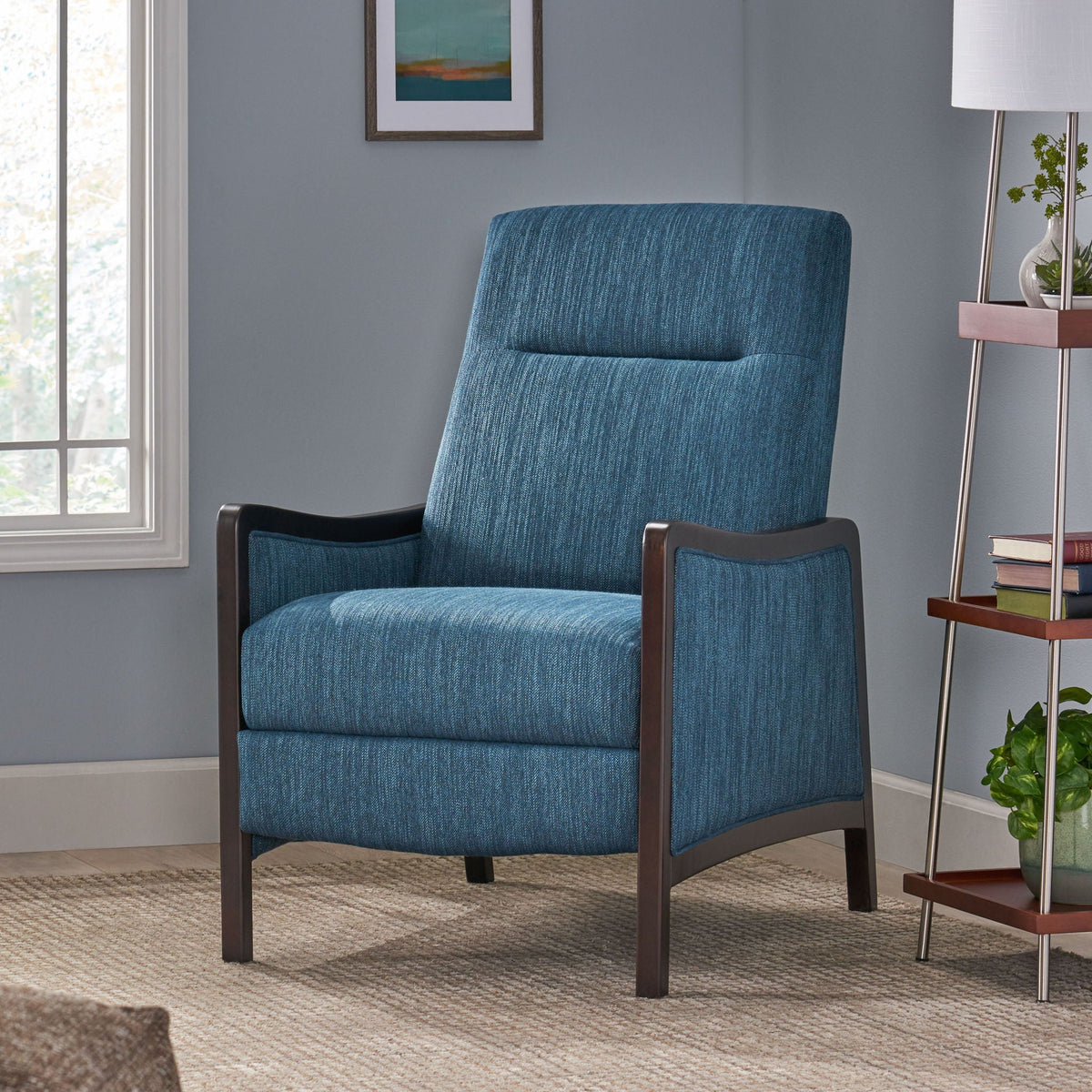 Drury - Contemporary Fabric Upholstered Pushback Recliner by Unique Piece Furniture