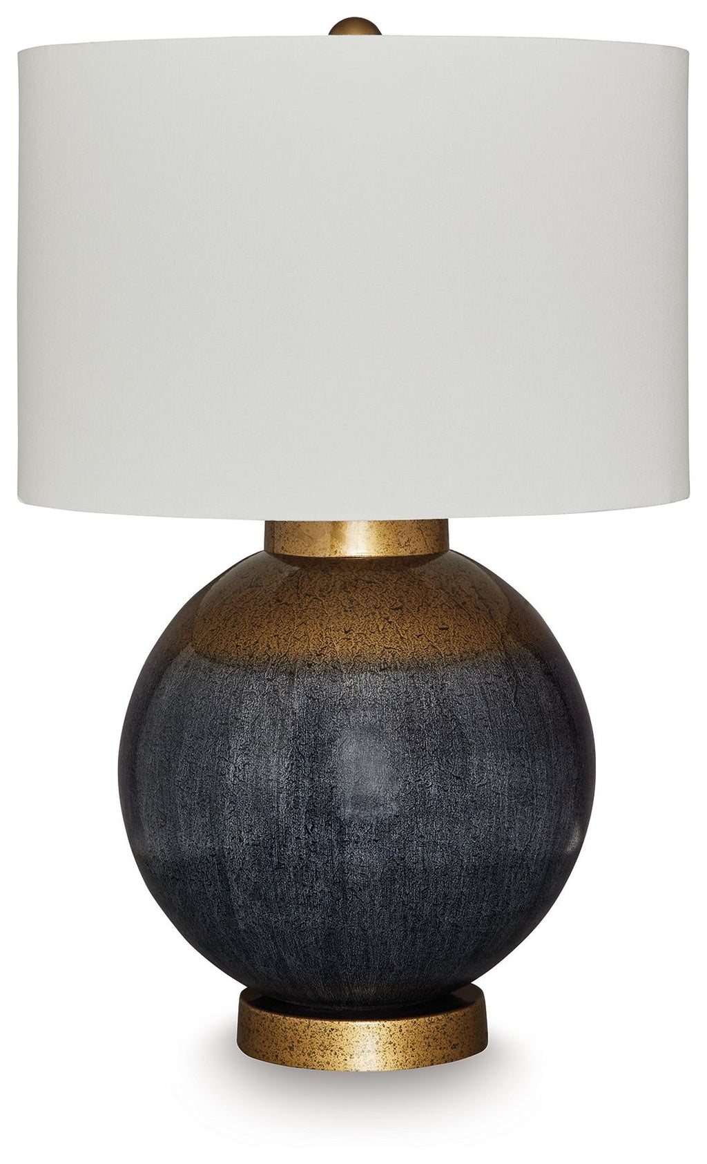 Adara - Metal Table Lamp - Blue / Gold Finish by Unique Piece Furniture