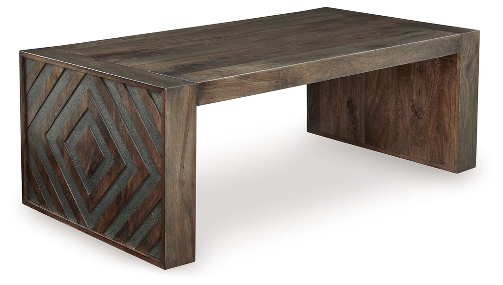 Dreggan - Rectangular Cocktail Table - Brown by Unique Piece Furniture