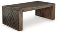 Dreggan - Rectangular Cocktail Table - Brown by Unique Piece Furniture