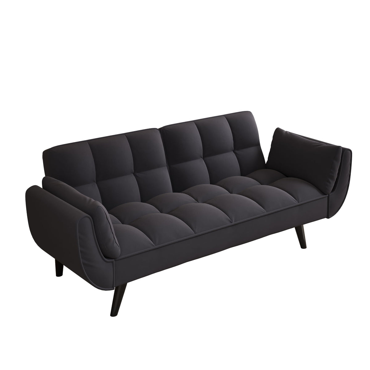 Sofa Soft Two Armrests Throw Pillow Pillow Comfortable Fit Apartment Bedroom Small Space by Unique Piece Furniture