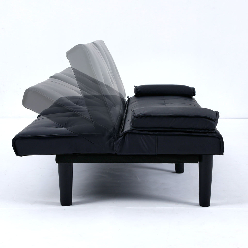 Sofa Bed With Foldable Design And Cup Holder by Unique Piece Furniture