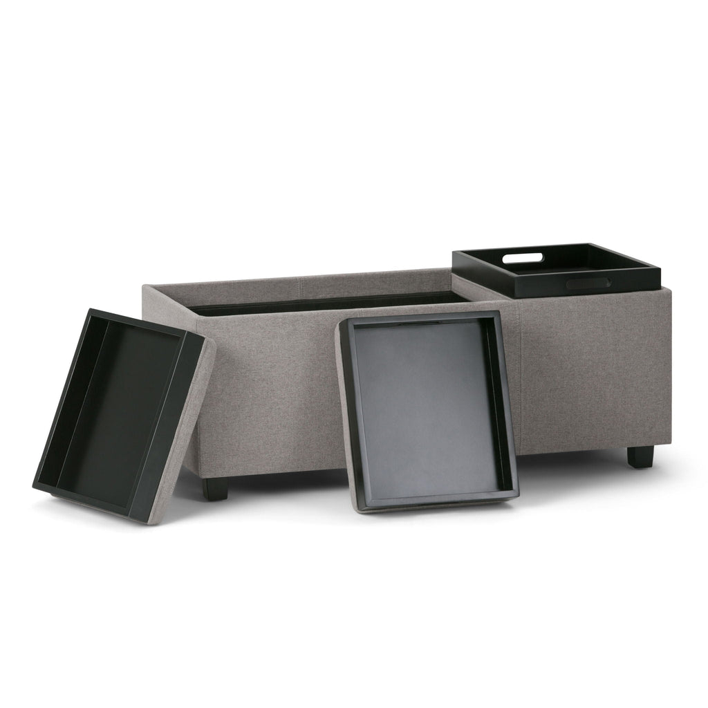 Avalon - Upholstered Storage Ottoman by Unique Piece Furniture