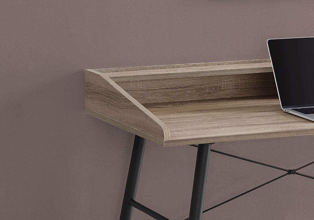 Computer Desk For Home Office, Sturdy Construction, Storage Shelves by Unique Piece Furniture