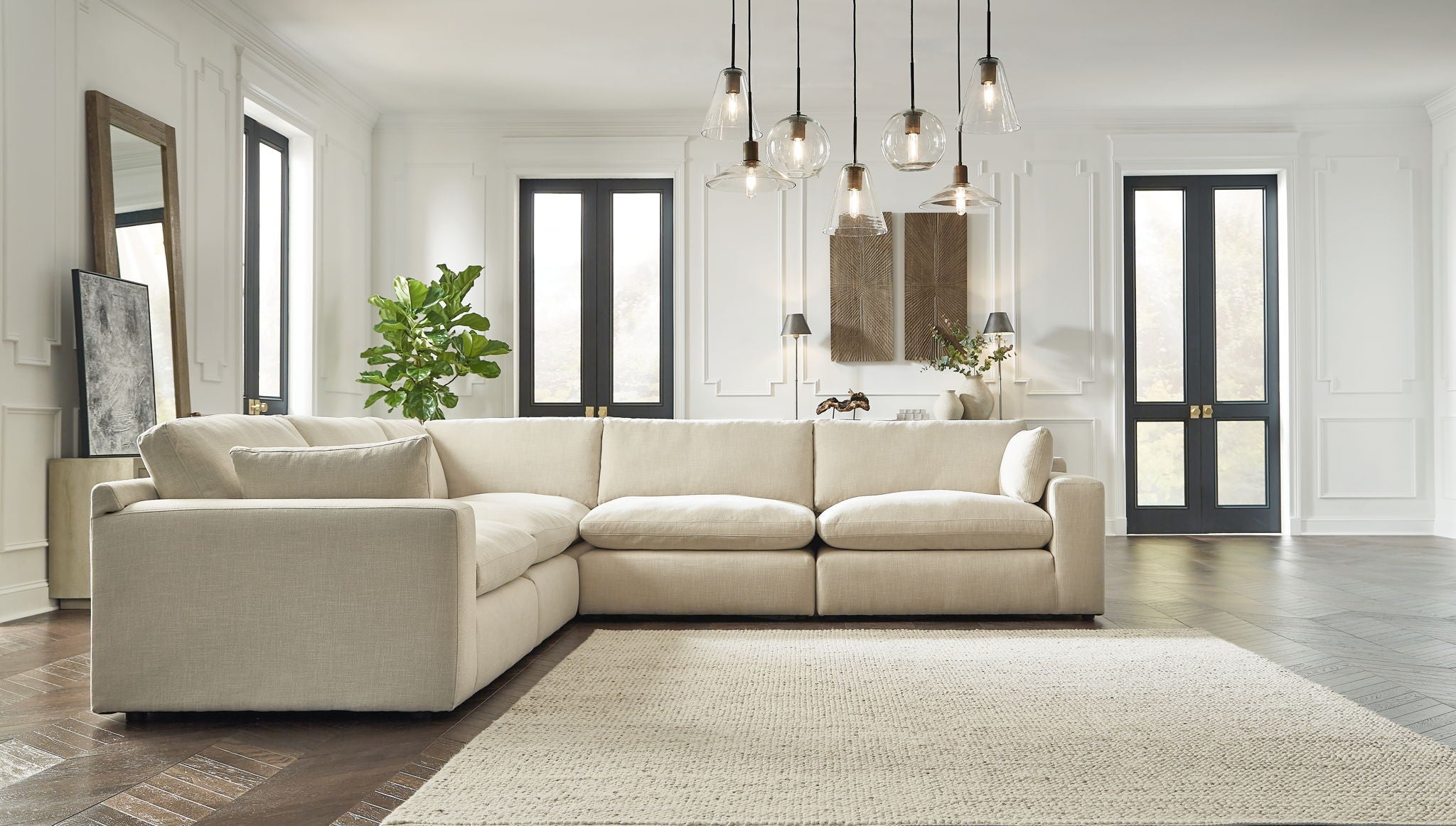 Elyza - Sectional by Unique Piece Furniture