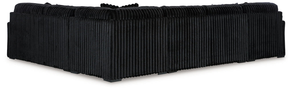 Midnight-Madness - Sectional - Onyx by Unique Piece Furniture