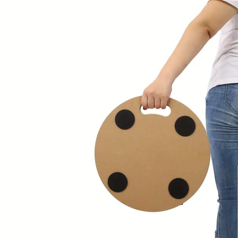 2-Piece: Furniture Moving Dolly Heavy Duty Wood Rolling Mover by DailySale