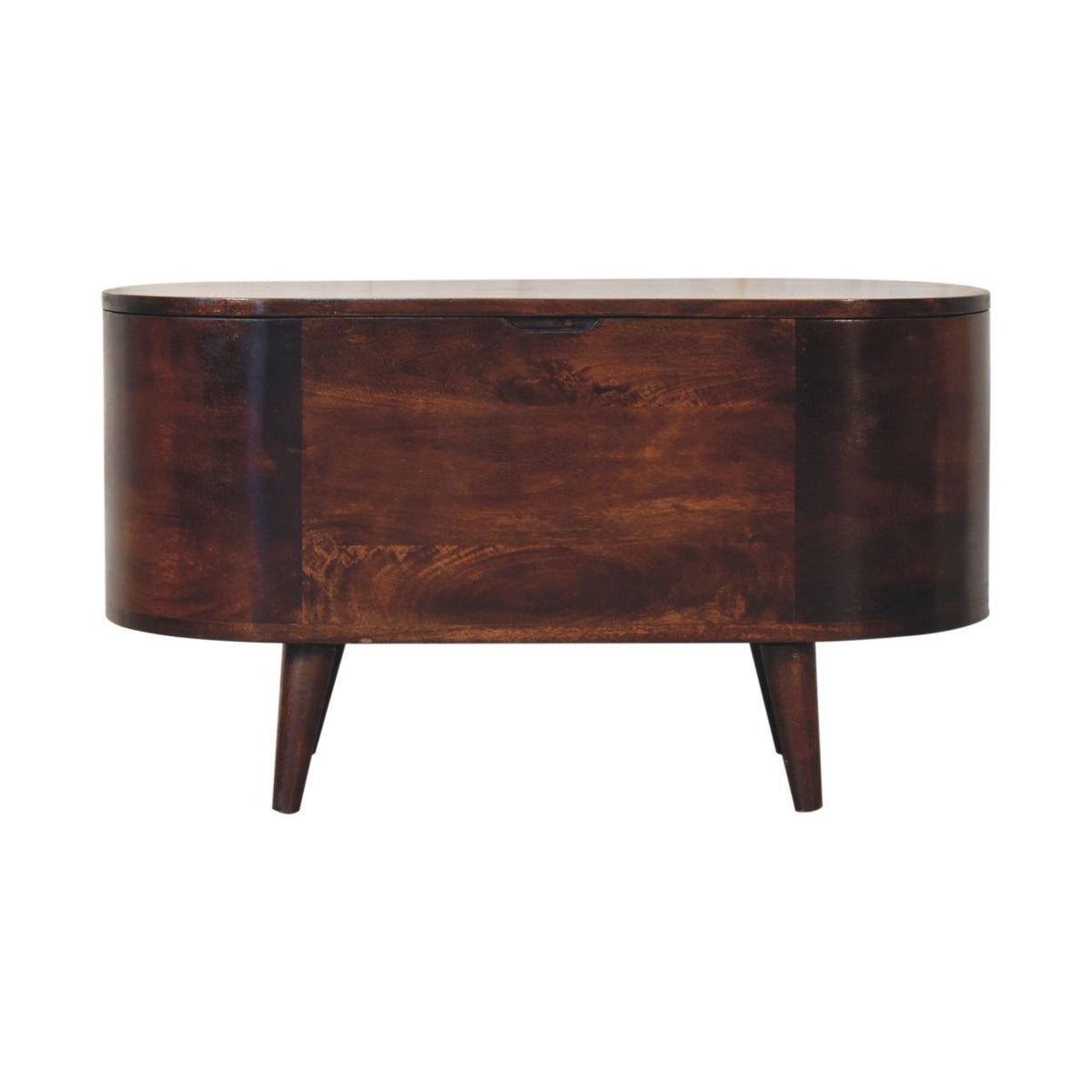 Rounded Lid Up Blanket Box by Unique Piece Furniture