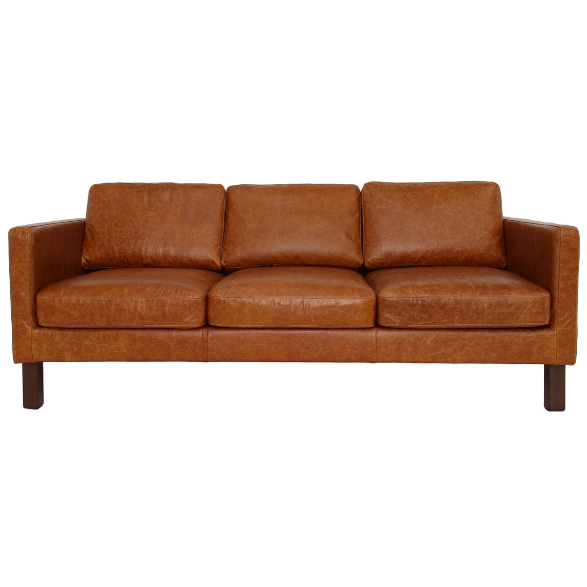 Memphis - Waxy Sofa - Cognac by Unique Piece Furniture