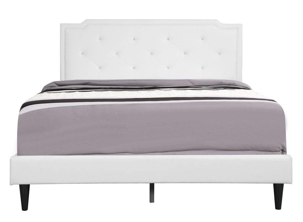 Button Tufted Bed Charming For Cozy Spaces by Unique Piece Furniture
