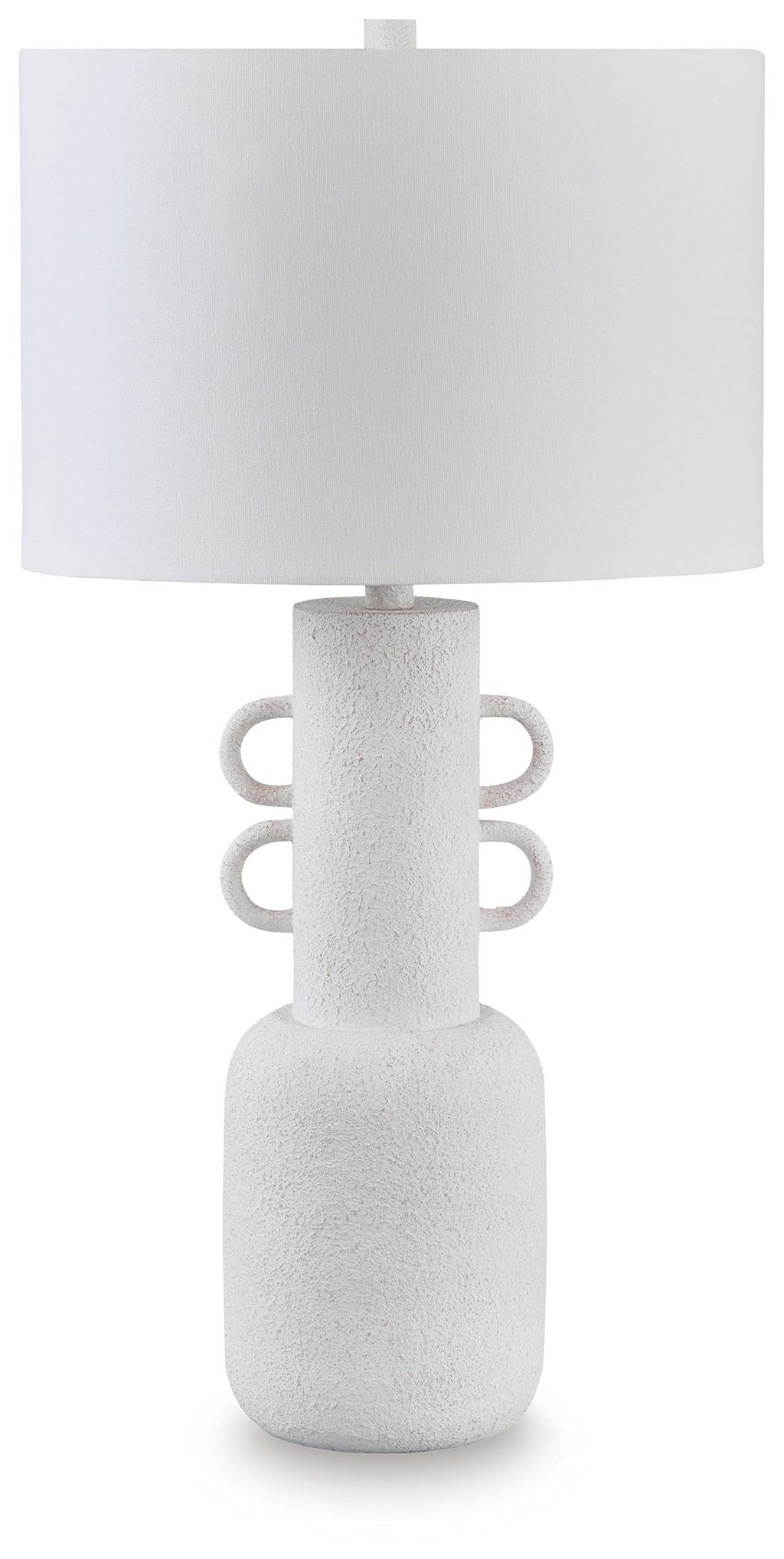 Perringhill - Metal Table Lamp - Distressed White by Unique Piece Furniture