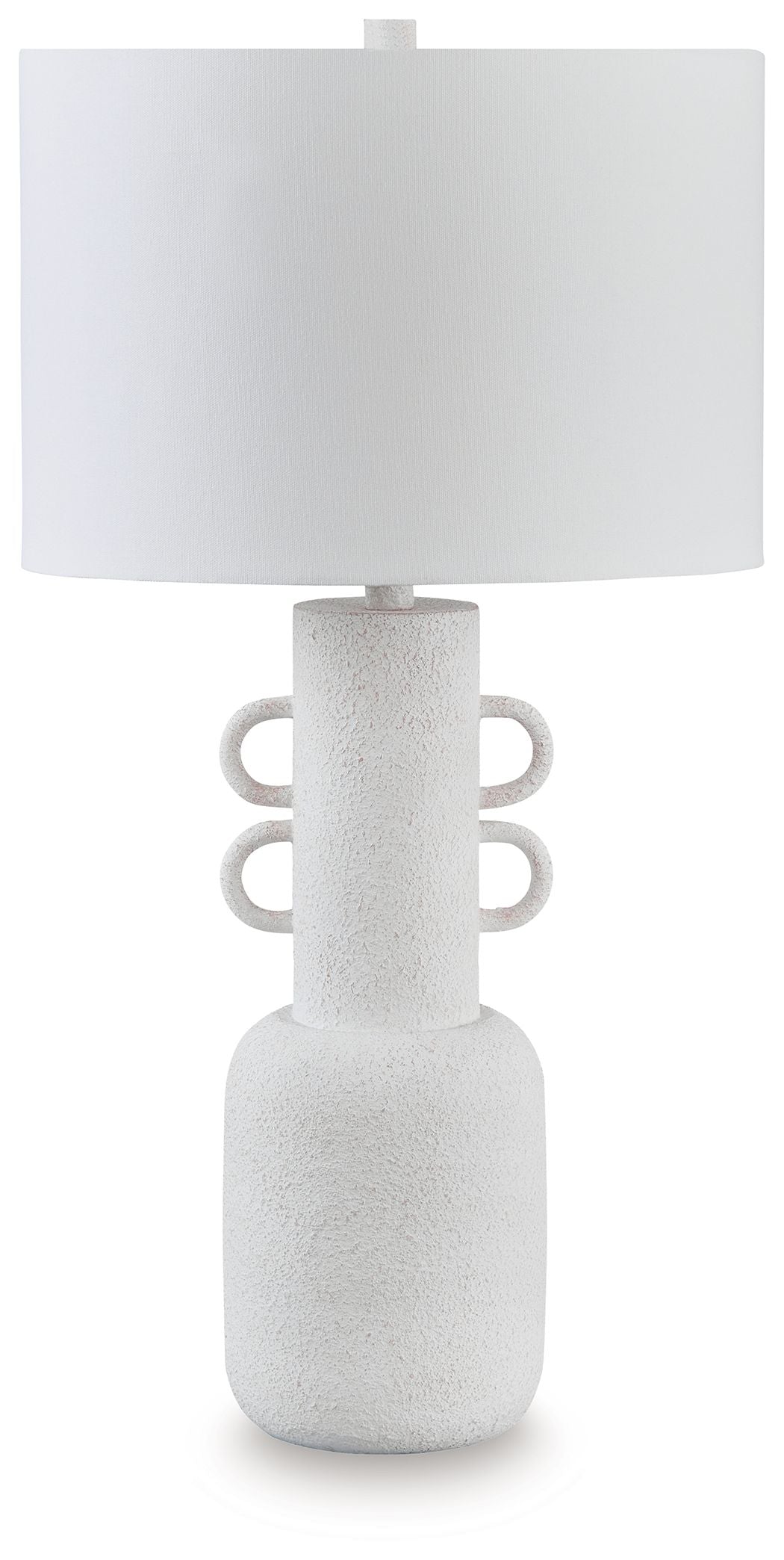 Perringhill - Metal Table Lamp - Distressed White by Unique Piece Furniture