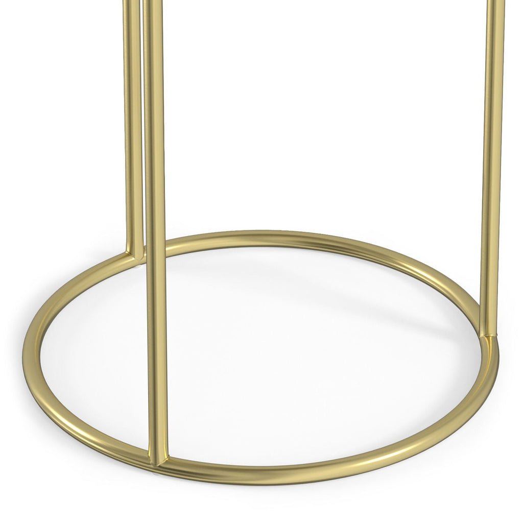 Ashley - 2 Piece Nesting Table - Gold by Unique Piece Furniture