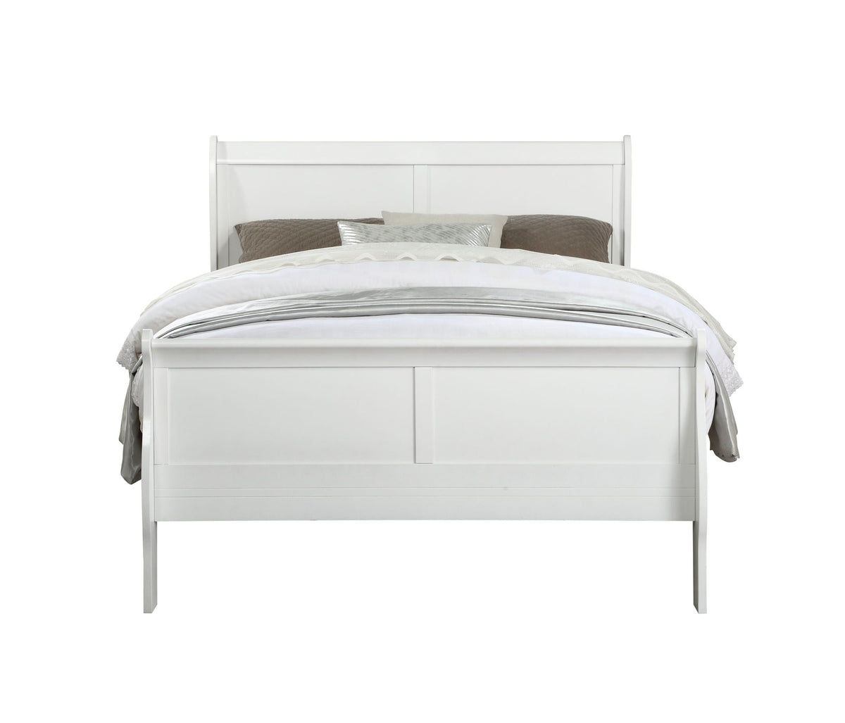 Louis Philippe - Sleigh Style Bed by Unique Piece Furniture