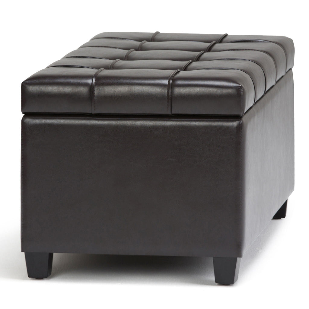 Sienna - Upholstered Storage Ottoman Bench by Unique Piece Furniture