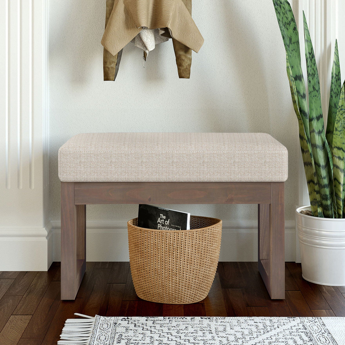 Milltown - Upholstered Ottoman Bench by Unique Piece Furniture