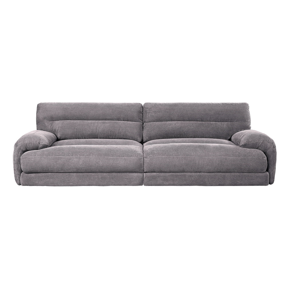 Cadenza - Corduroy Loveseat - Gray by Unique Piece Furniture