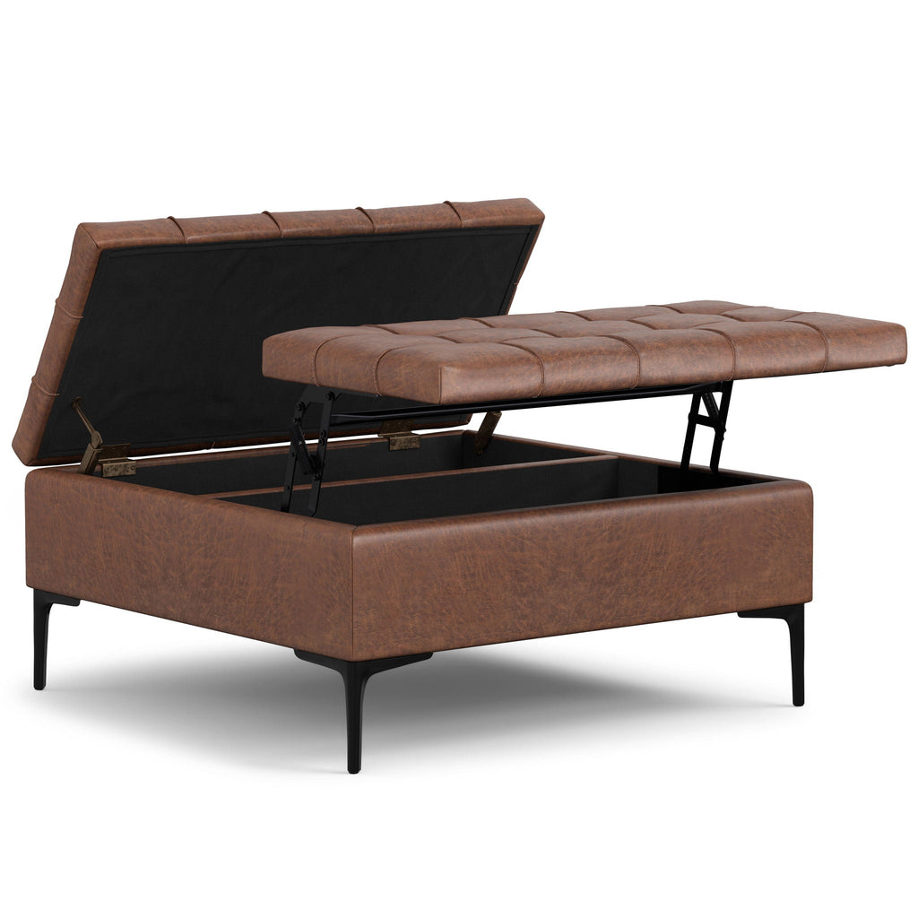 Laura - Lift Top Storage Ottoman by Unique Piece Furniture