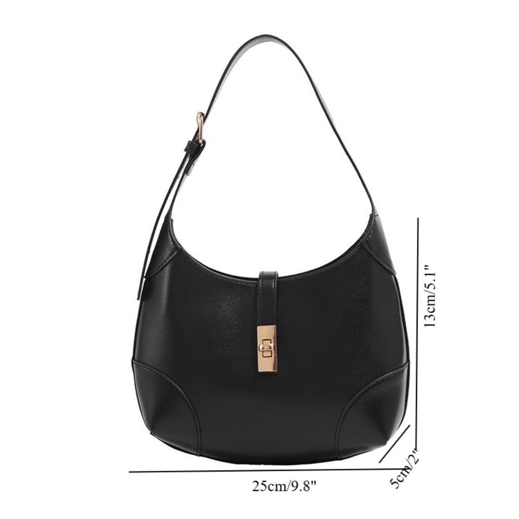 Women hobo crescent bag, women's versatile commuter armpit bag, shoulder bag by SHOMICOBOUTIQUE