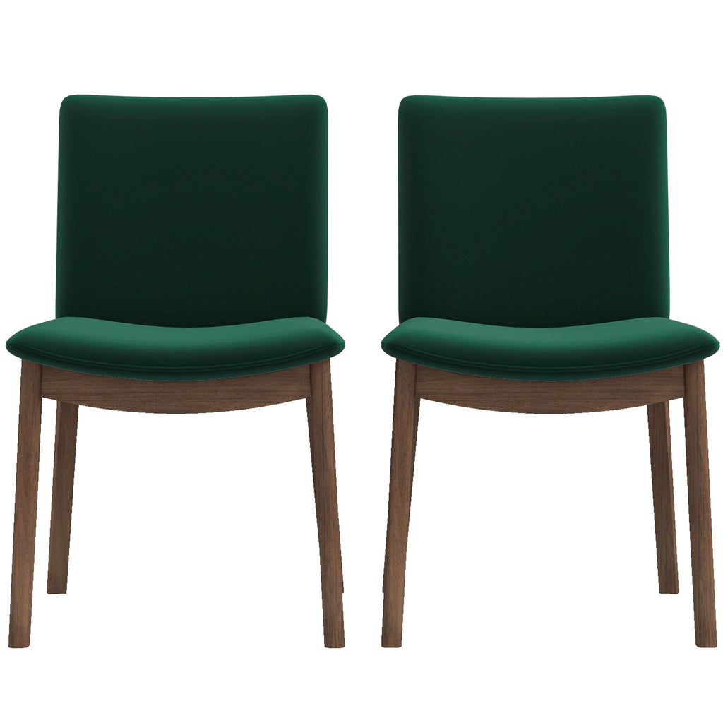 Laura - Mid-Century Modern Solid Wood Dining Chair (Set of 2) by Unique Piece Furniture