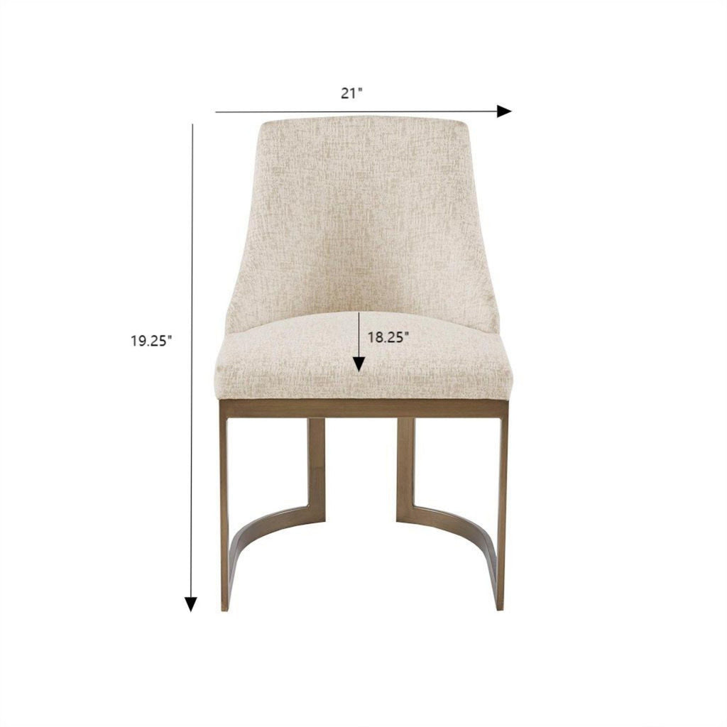 Contemporary Modern Accent Dining Chairs (Set of 2) by Unique Piece Furniture