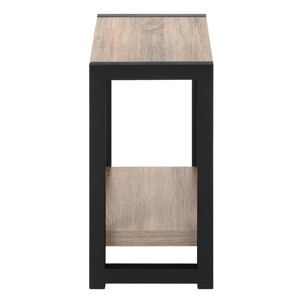 Accent Side Table, Narrow, Small, 2 Tier, Contemporary And Modern by Unique Piece Furniture