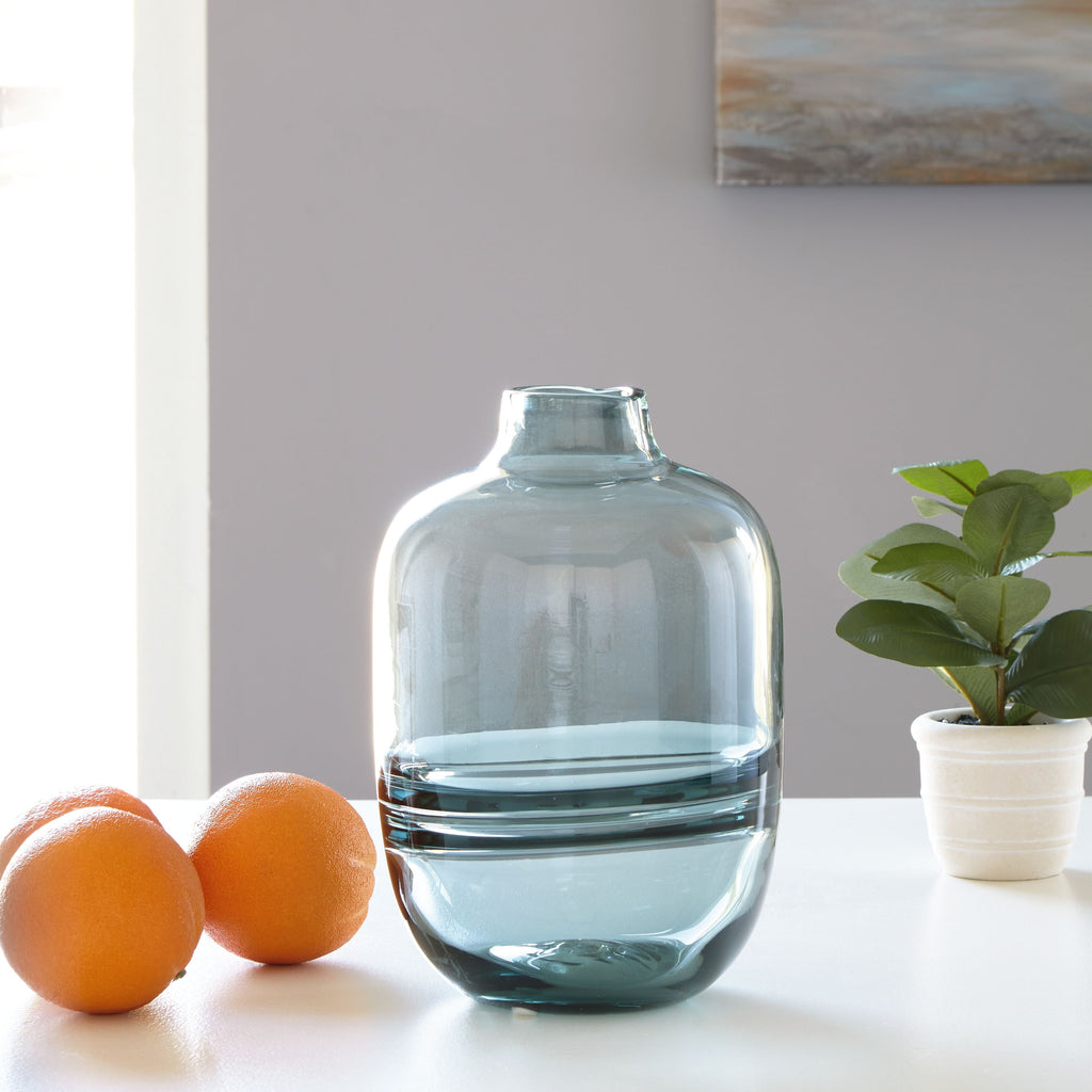 Lemmitt - Vase - Teal by Unique Piece Furniture