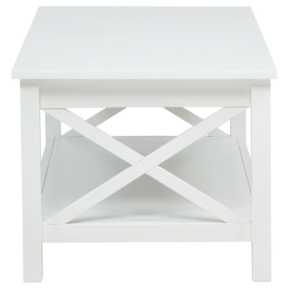 Skyview 44-inch Rectangular Lift Top Coffee Table White by Unique Piece Furniture