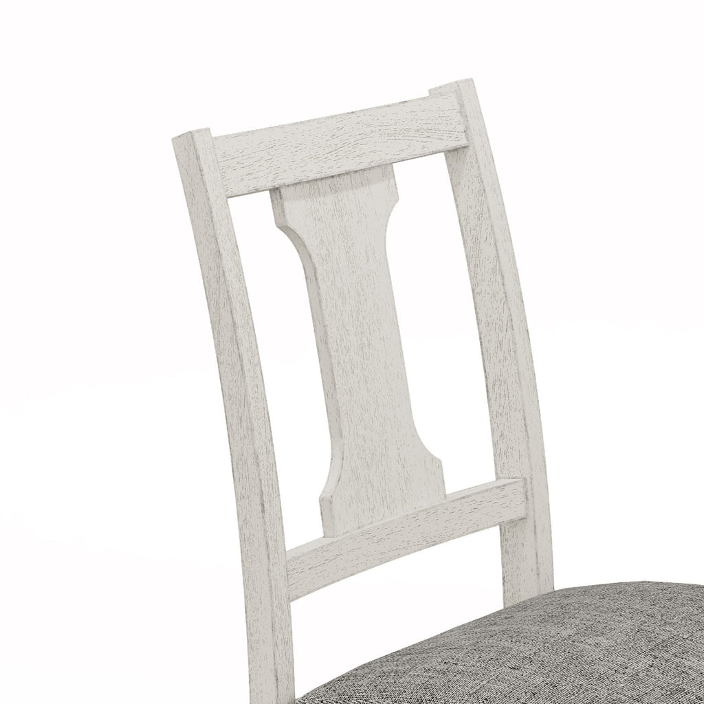 Tannen - Dining Side Chair (Set of 2) - White And Gray by Unique Piece Furniture