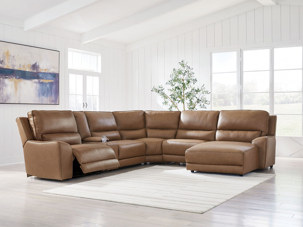 DeepWakes - Power Reclining Sectional by Unique Piece Furniture