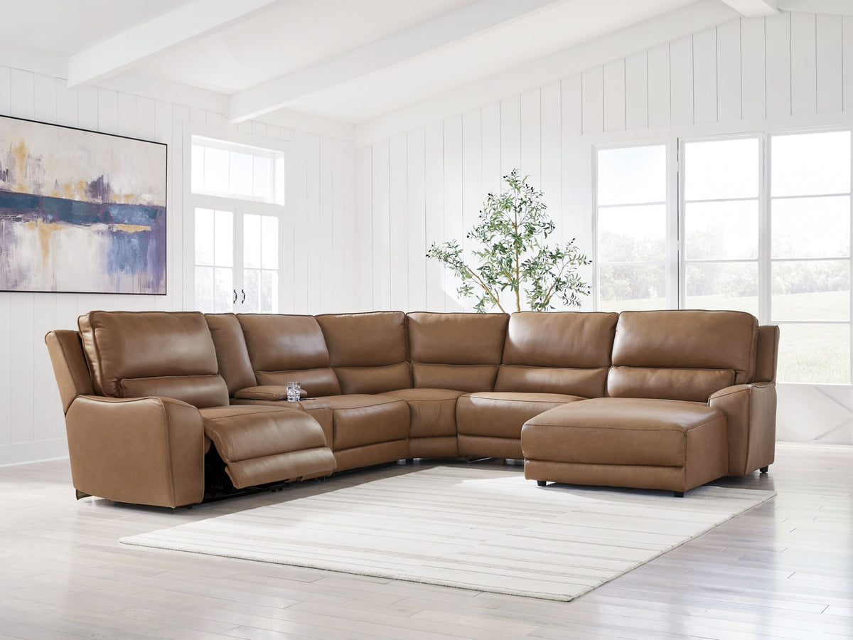 DeepWakes - Power Reclining Sectional by Unique Piece Furniture