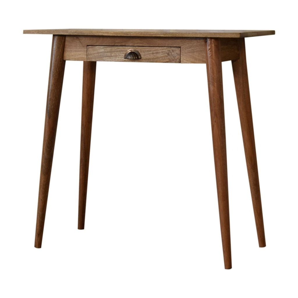 Mini Writing Desk - Oak by Unique Piece Furniture