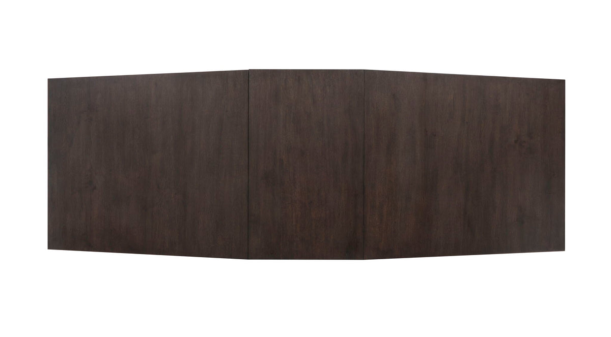 Tauren - Extendable Double Pedestal Dining Table - Coffee Bean by Unique Piece Furniture