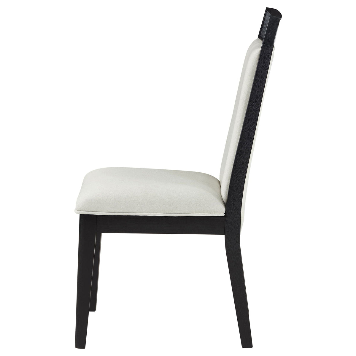 Brookmead Dining Side Chair Ivory and Black (Set of 2) by Unique Piece Furniture