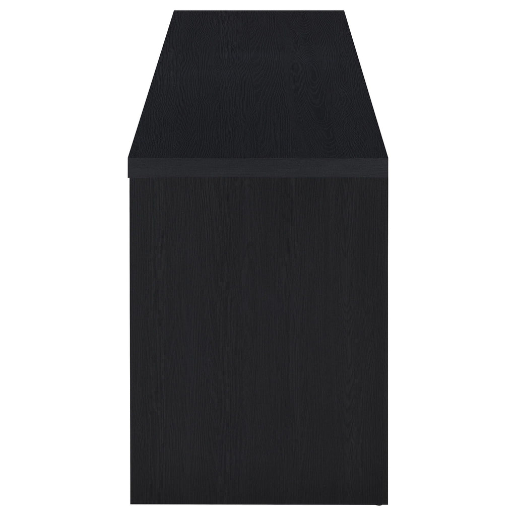 Rutland 59-inch 3-drawer TV Stand Media Console Black by Unique Piece Furniture