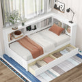 Daybed With 2 Storage Drawers, Storage Cabinets, USB Ports by Unique Piece Furniture