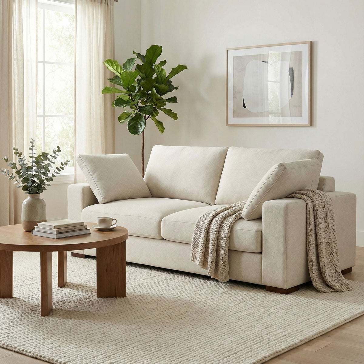Charlie - Deep Seater Sofa by Unique Piece Furniture