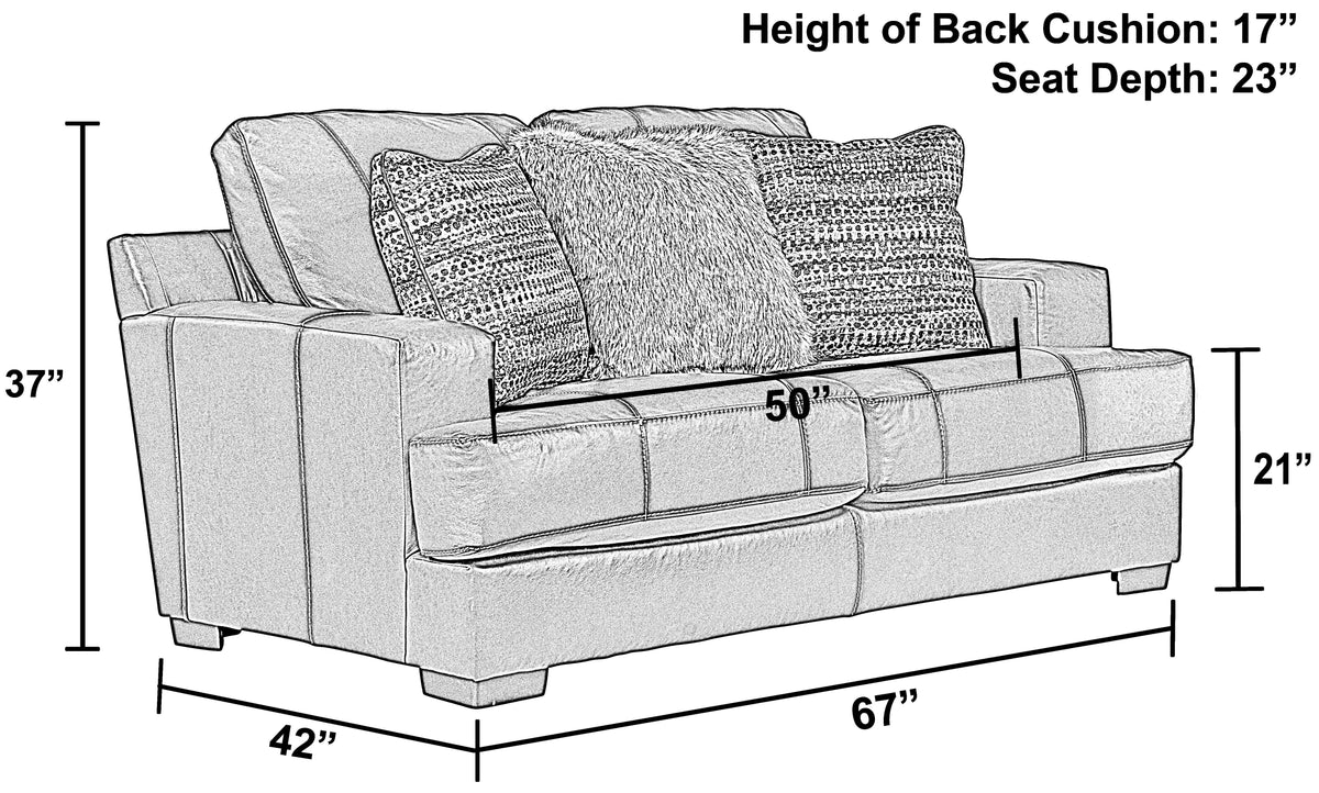 Marco - Loveseat by Unique Piece Furniture
