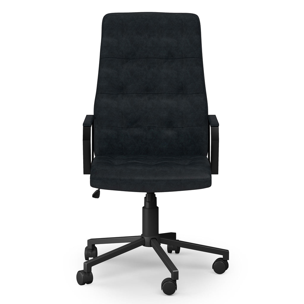 Foley - Swivel Office Chair - Distressed Blue by Unique Piece Furniture