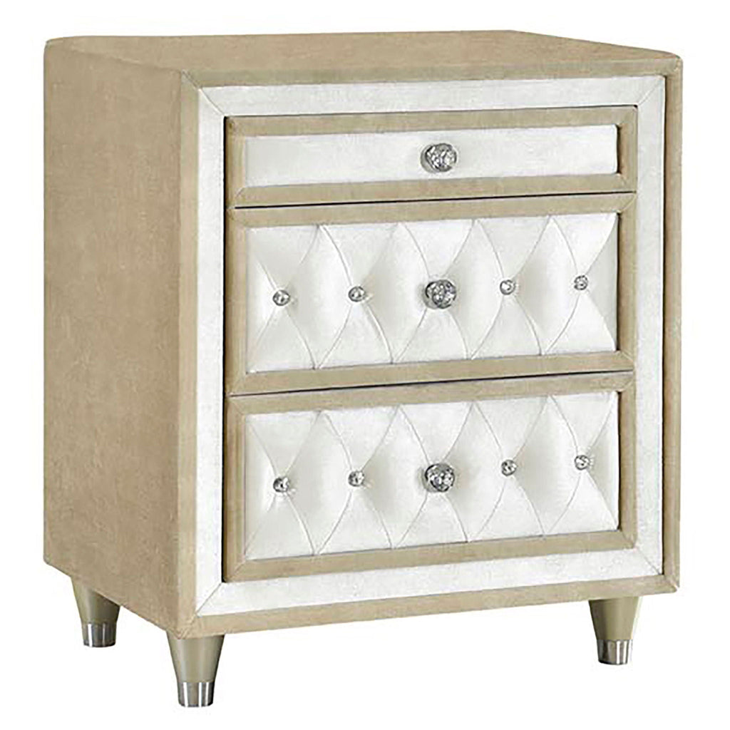 Antonella 5-piece Queen Bedroom Set Ivory by Unique Piece Furniture