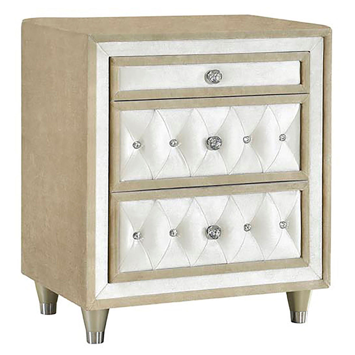 Antonella 5-piece Queen Bedroom Set Ivory by Unique Piece Furniture
