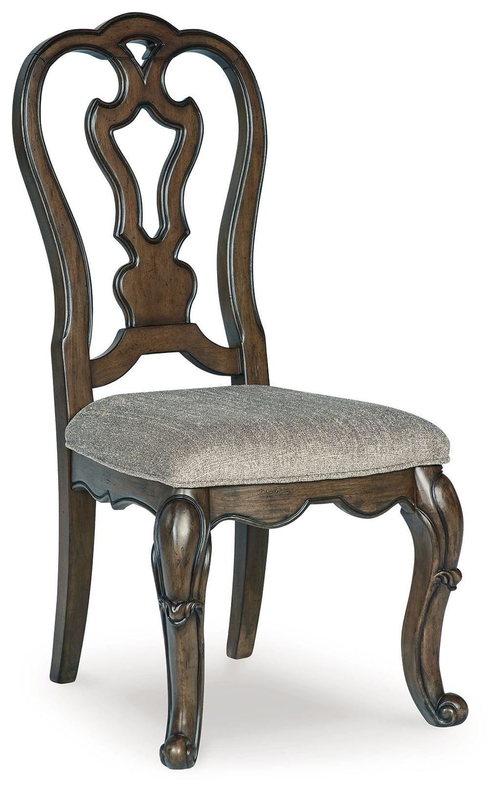 Maylee - Dining Upholstered Side Chair (Set of 2) - Dark Brown by Unique Piece Furniture