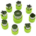 9-Pieces Set: LENK Vegetable Cutter Shapes by DailySale